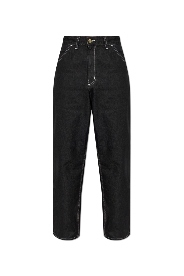 Carhartt WIP BLACK Trousers 'Simple' 1