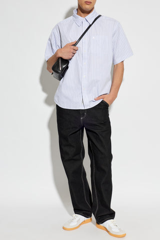 Carhartt WIP BLACK Trousers 'Simple' 2