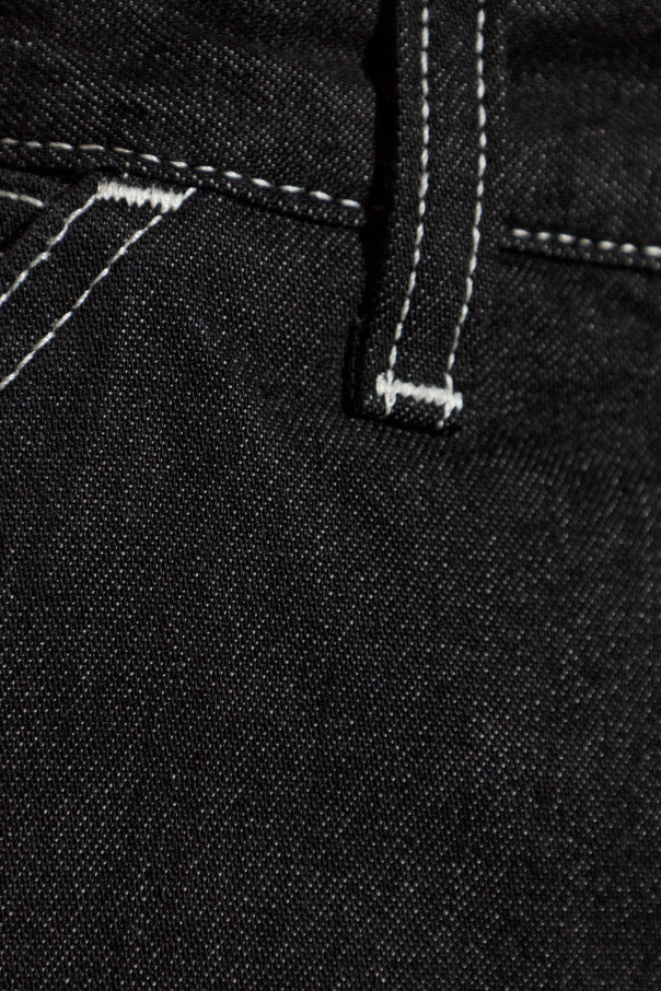 Carhartt WIP BLACK Trousers 'Simple' 5