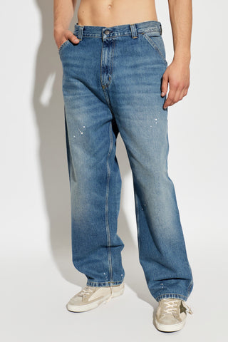 Carhartt WIP BLUE "Single" trousers 3