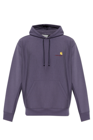 Carhartt WIP PURPLE "American Script" sweatshirt 1
