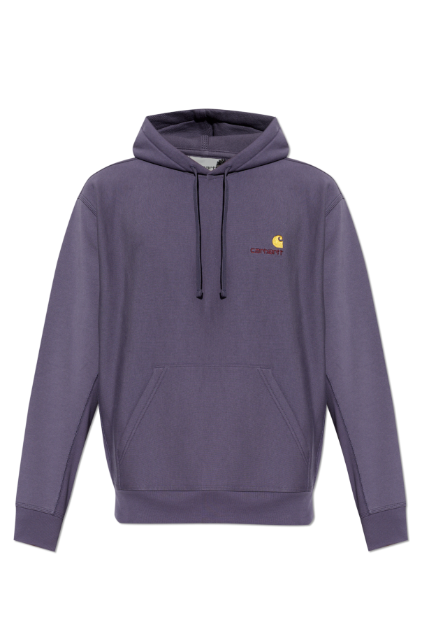 Carhartt WIP PURPLE "American Script" sweatshirt 1