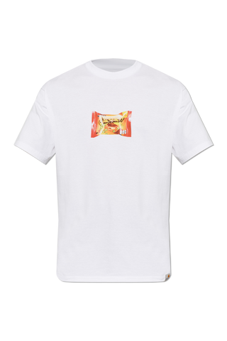Carhartt WIP WHITE T-shirt "Road Side Snack" 1