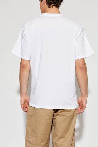 Carhartt WIP WHITE T-shirt "Road Side Snack" 4