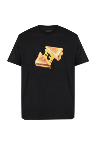 Carhartt WIP BLACK T-shirt "Cheese Toast" 1
