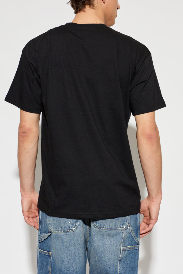 Carhartt WIP BLACK T-shirt "Cheese Toast" 4