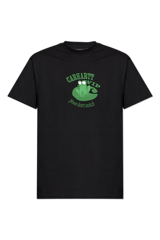 Carhartt WIP BLACK T-shirt "Don't Snitch" 1