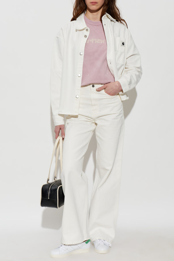 Carhartt WIP WHITE `Jane` trousers 2