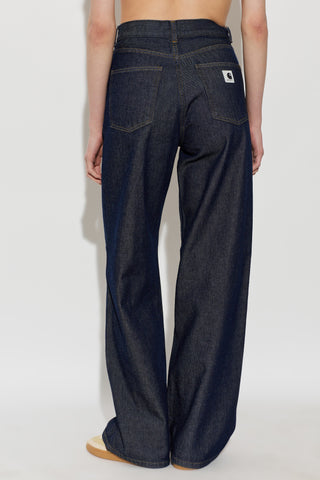 Carhartt WIP NAVY BLUE "Jane" trousers 4