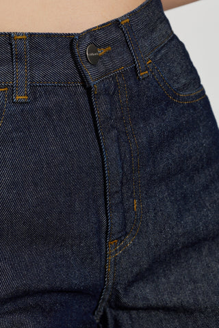 Carhartt WIP NAVY BLUE "Jane" trousers 5