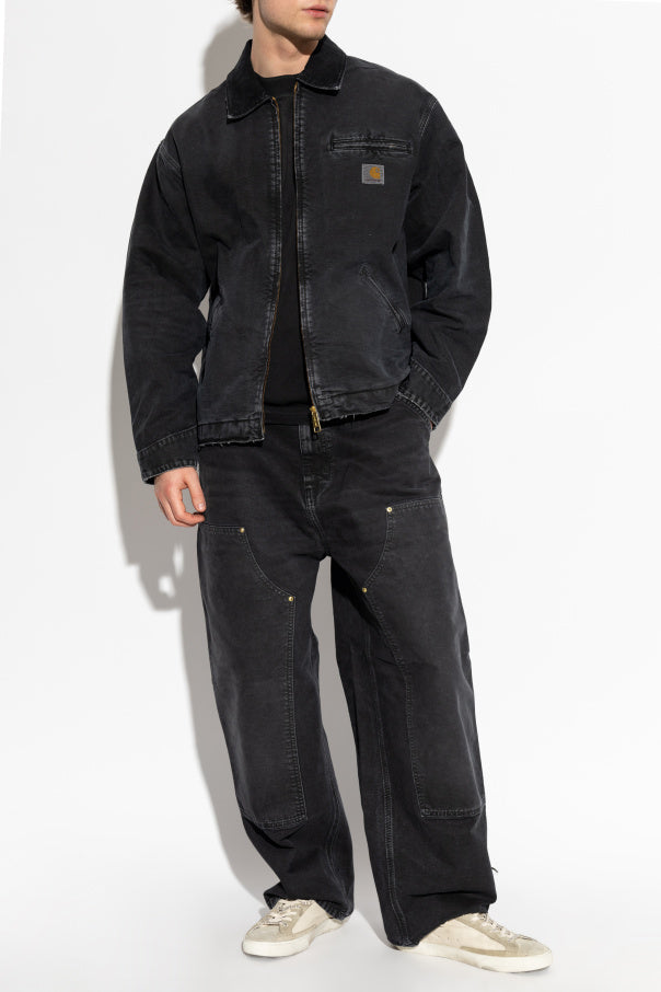 Carhartt WIP BLACK "Double Knee" jeans 2