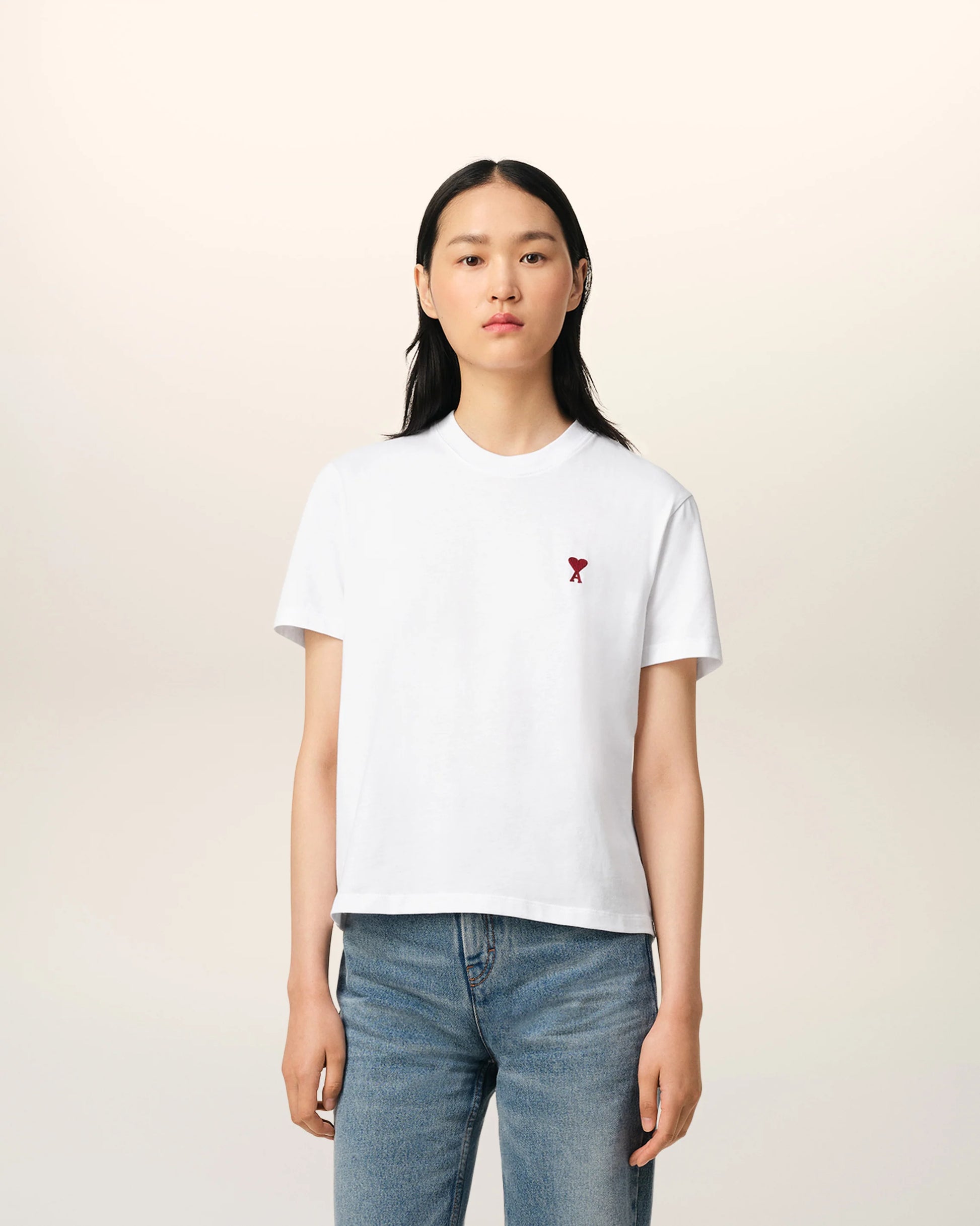 Ami Paris Футболка з монограмою Ami de Coeur