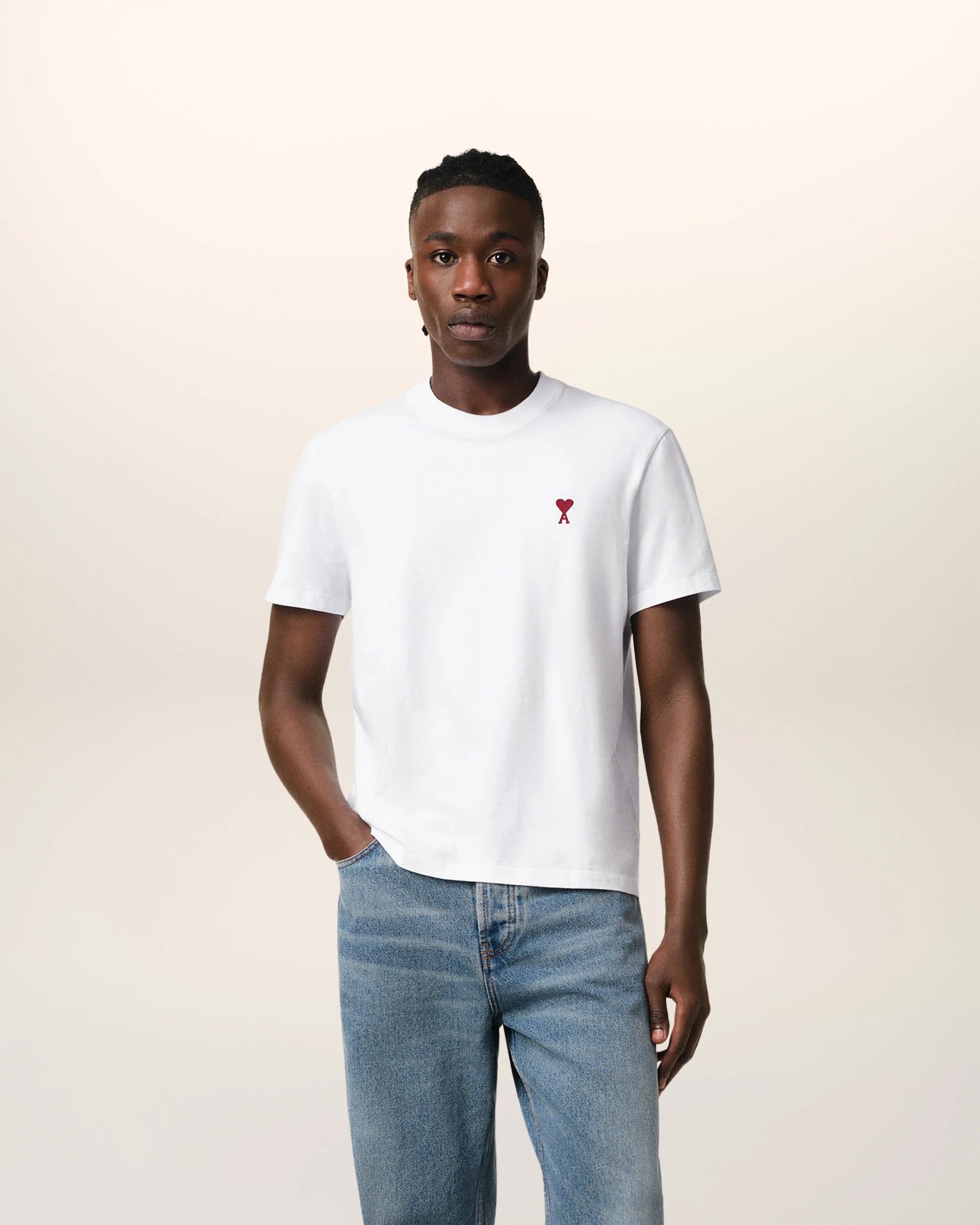 Ami Paris Футболка з монограмою Ami de Coeur