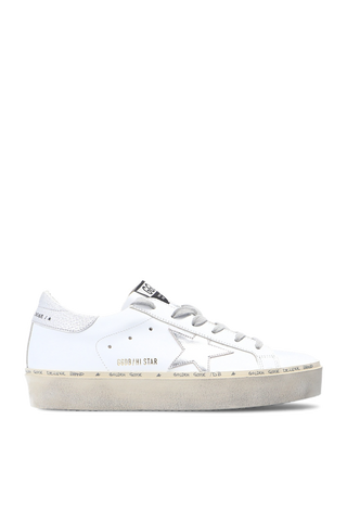 Golden Goose WHITE ‘Hi-star’ sneakers 1