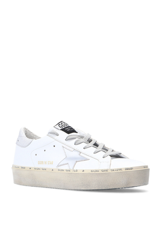 Golden Goose WHITE ‘Hi-star’ sneakers 4