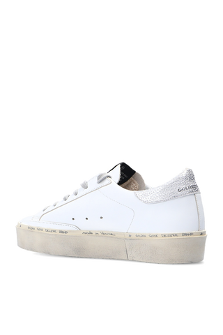 Golden Goose WHITE ‘Hi-star’ sneakers 5
