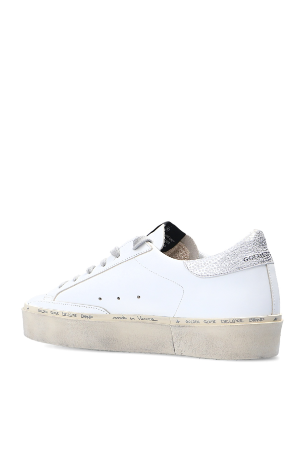 Golden Goose WHITE ‘Hi-star’ sneakers 5
