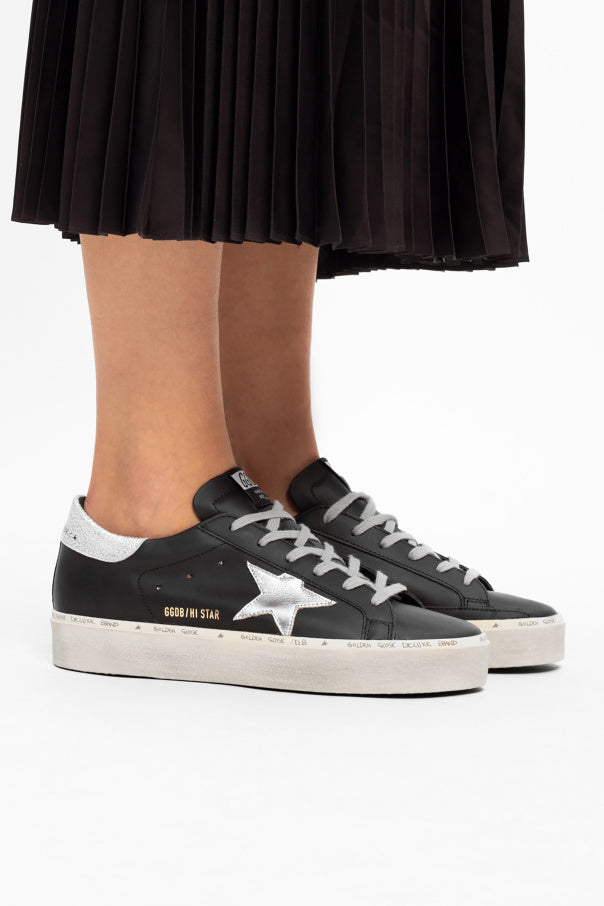 Golden Goose BLACK ‘Hi-star’ sneakers 2