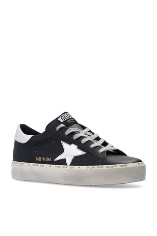 Golden Goose BLACK ‘Hi-star’ sneakers 4