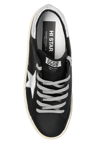 Golden Goose BLACK ‘Hi-star’ sneakers 6