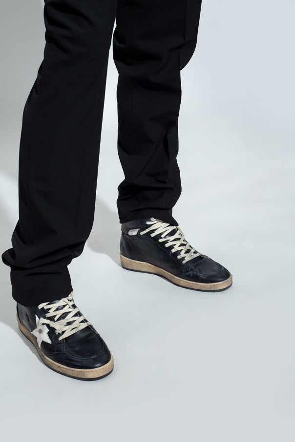Golden Goose BLACK ‘Sky Star’ high-top sneakers 2