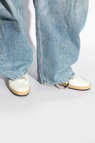 Golden Goose WHITE ‘Sky Star’ high-top sneakers 2
