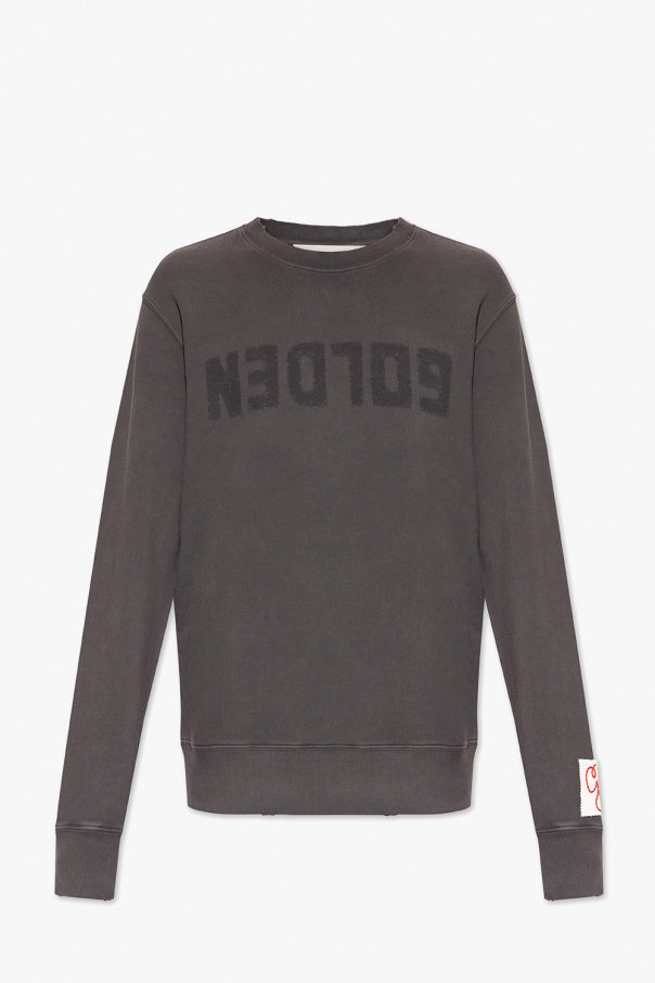 Golden Goose GREY Printed sweatshirt 1