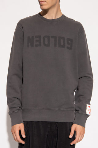 Golden Goose GREY Printed sweatshirt 3