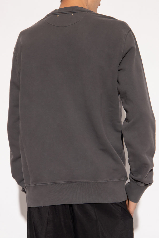 Golden Goose GREY Printed sweatshirt 4