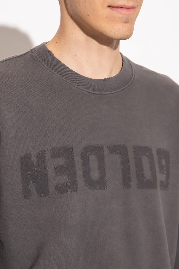 Golden Goose GREY Printed sweatshirt 5