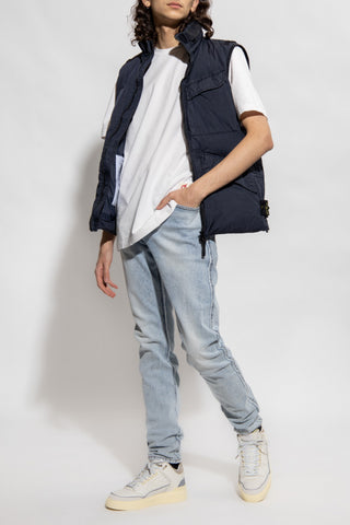 Golden Goose WHITE T-shirt with logo 2