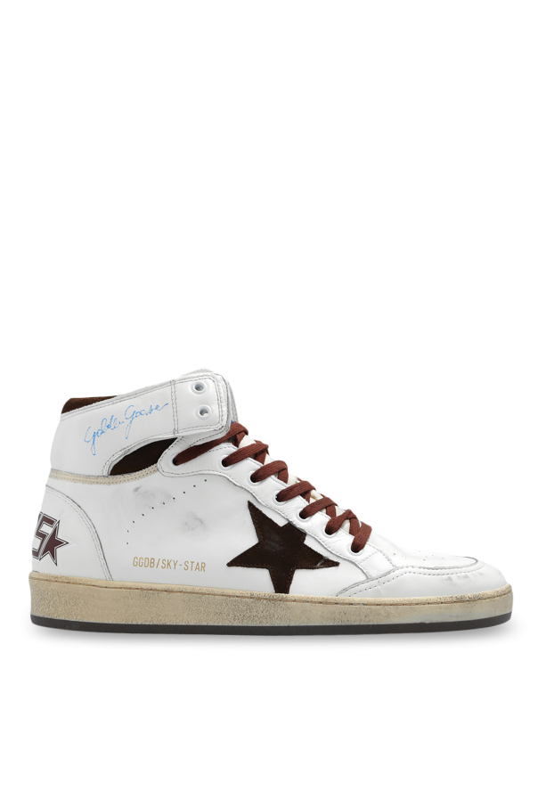 Golden Goose WHITE ‘Sky Star’ sneakers 1