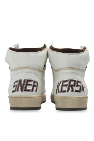 Golden Goose WHITE ‘Sky Star’ sneakers 6