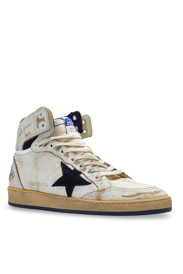 Golden Goose cream ‘Sky Star’ sneakers 4