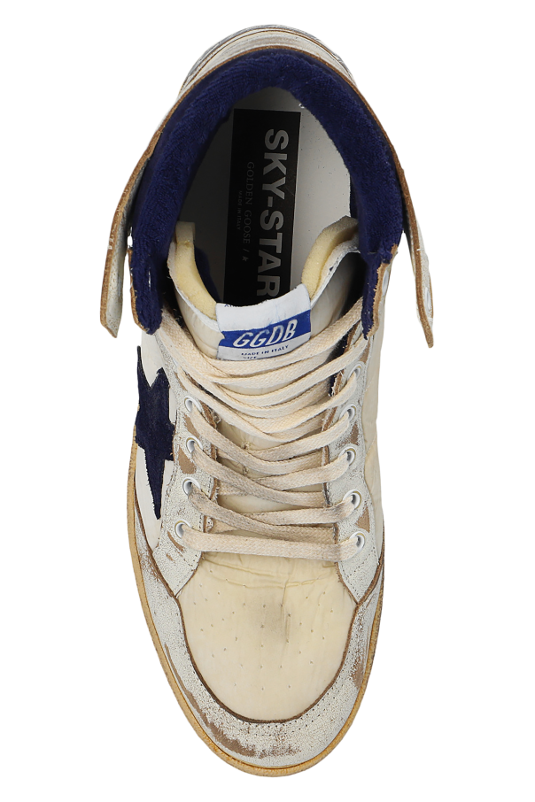Golden Goose cream ‘Sky Star’ sneakers 7