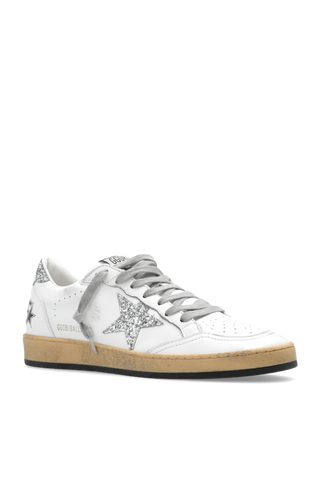 Golden Goose WHITE ‘Ball Star’ sneakers 4