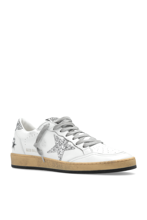 Golden Goose WHITE ‘Ball Star’ sneakers 4