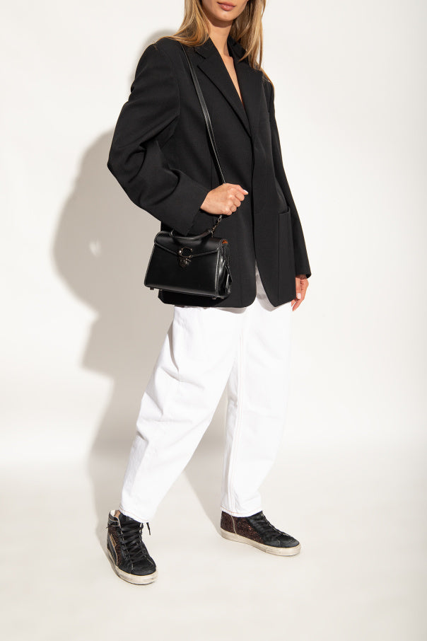 Golden Goose BLACK ‘Slide Classic’ sneakers 3