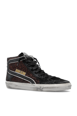 Golden Goose BLACK ‘Slide Classic’ sneakers 4
