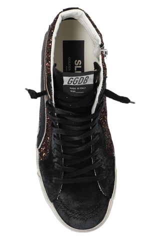 Golden Goose BLACK ‘Slide Classic’ sneakers 6