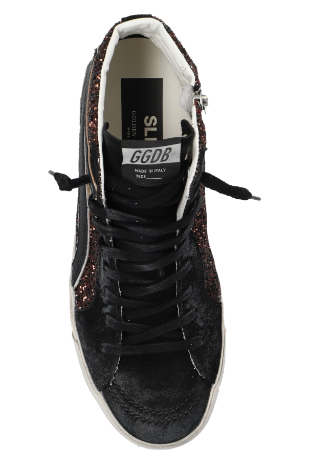 Golden Goose BLACK ‘Slide Classic’ sneakers 6