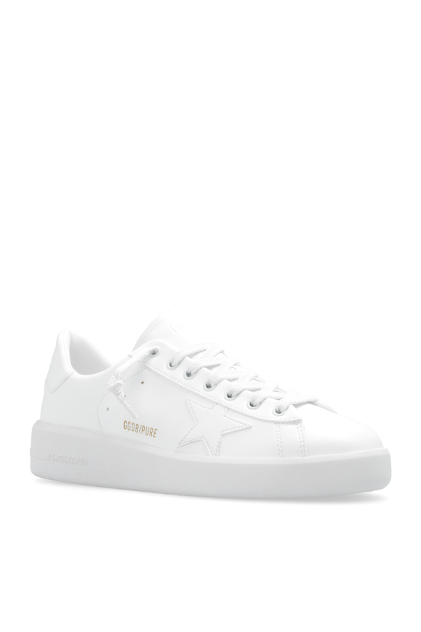 Golden Goose WHITE ‘Pure Star’ sneakers 4