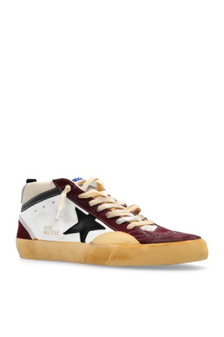 Golden Goose WHITE ‘Mid Star’ high-top sneakers 4