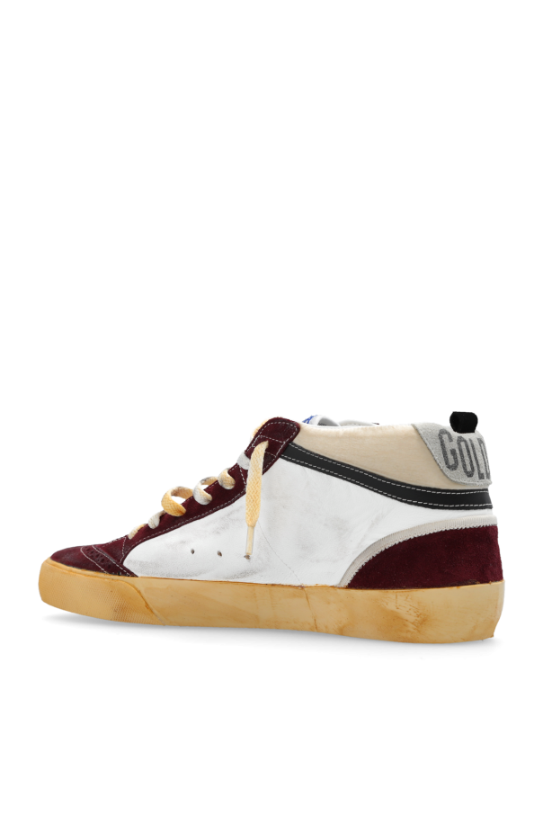 Golden Goose WHITE ‘Mid Star’ high-top sneakers 5