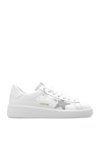 Golden Goose WHITE ‘Pure’ lace-up sneakers 1