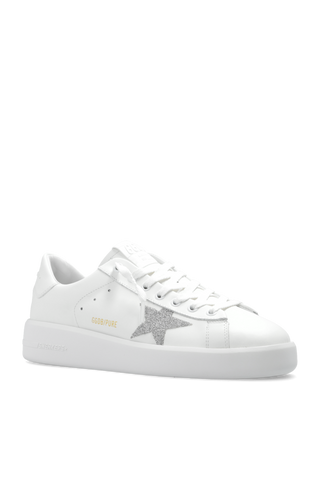 Golden Goose WHITE ‘Pure’ lace-up sneakers 4