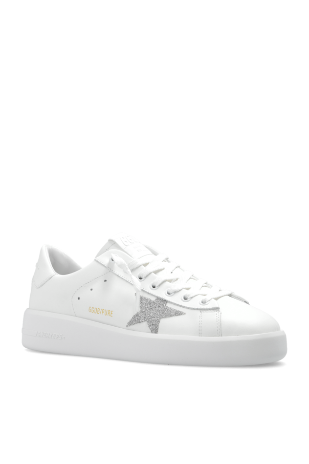 Golden Goose WHITE ‘Pure’ lace-up sneakers 4