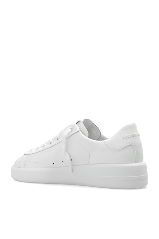 Golden Goose WHITE ‘Pure’ lace-up sneakers 5