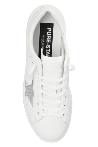 Golden Goose WHITE ‘Pure’ lace-up sneakers 6