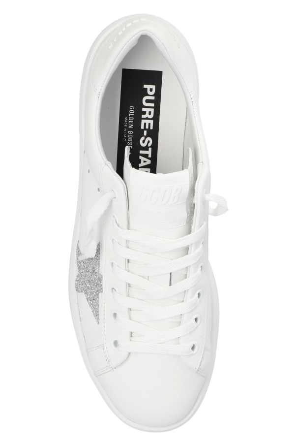 Golden Goose WHITE ‘Pure’ lace-up sneakers 6